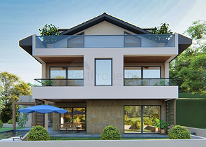 4+1-Villa im Bau im Stadtteil Fethiye 