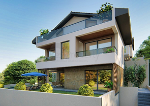 4+1-Villa im Bau im Stadtteil Fethiye 