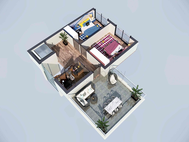 Villen in einem Komplex mit 4+1 Grundrissen in der Region Doshemealty - Antalya 