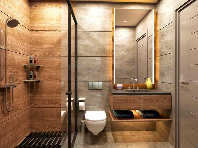 Villen in einem Komplex mit 4+1 Grundrissen in der Region Doshemealty - Antalya 