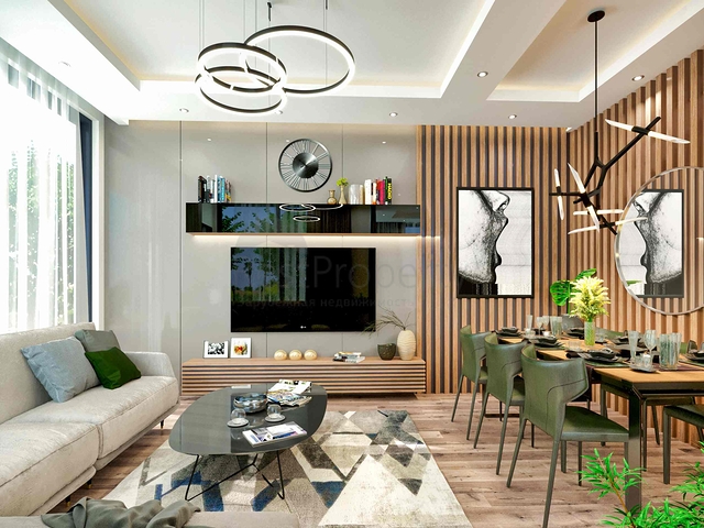 Villen in einem Komplex mit 4+1 Grundrissen in der Region Doshemealty - Antalya 