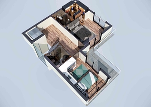 Villen in einem Komplex mit 4+1 Grundrissen in der Region Doshemealty - Antalya 