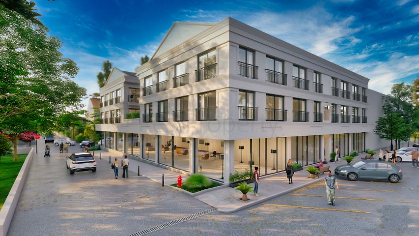 Wohnung Layout 1+1,2+1,3+1,4+1 im Bezirk Fethiye 