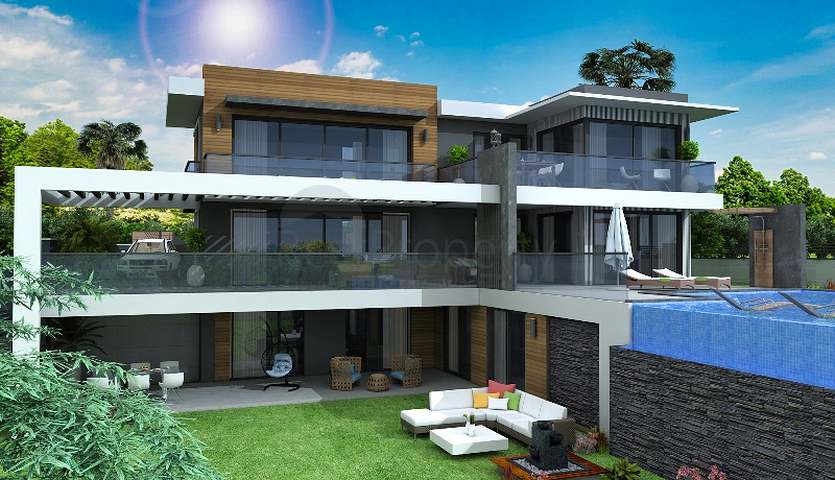 Neue 4+1-Villa in Fethiye 