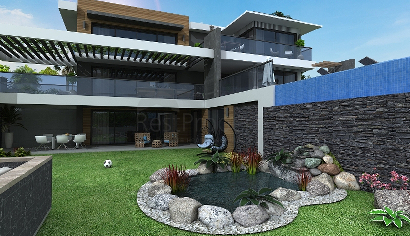 Neue 4+1-Villa in Fethiye 