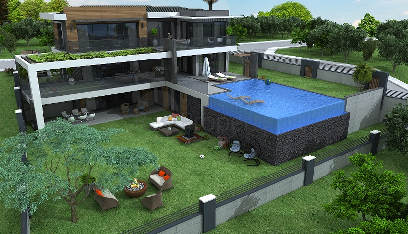 Neue 4+1-Villa in Fethiye 