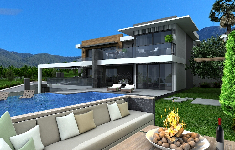 Neue 4+1-Villa in Fethiye 