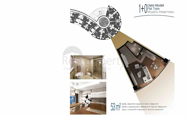 Investitionsprojekt in der Region Kundu - Antalya