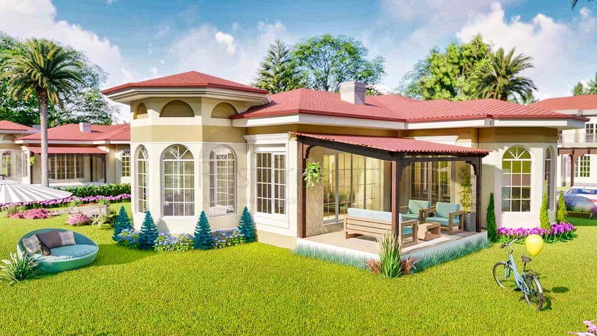 Neue 4+1-Villa im Stadtteil Doshemealty - Antalya 
