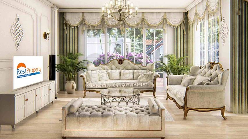 Neue 4+1-Villa im Stadtteil Doshemealty - Antalya 