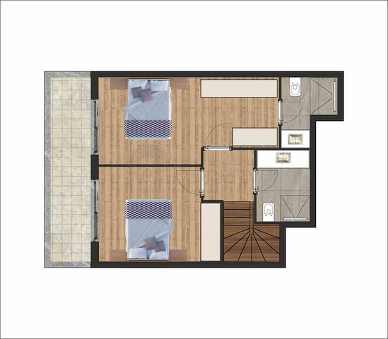 Neue Wohnanlage im Bezirk Lara - Antalya 