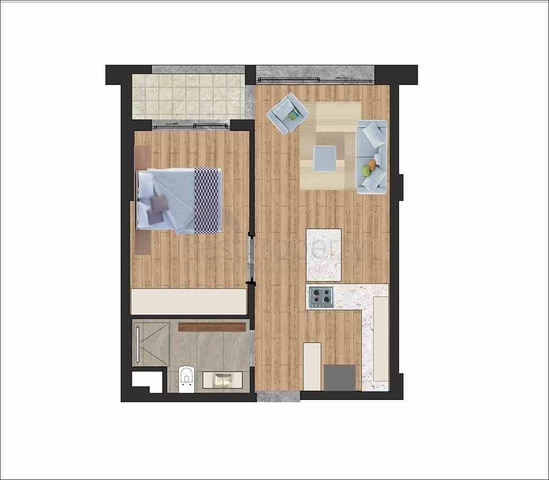 Neue Wohnanlage im Bezirk Lara - Antalya 