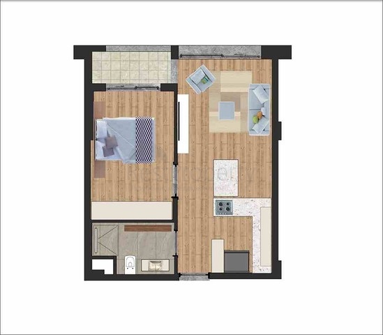 Neue Wohnanlage im Bezirk Lara - Antalya 