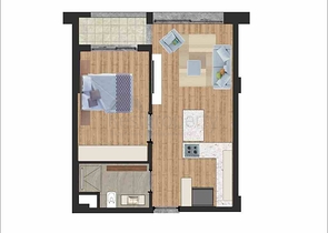 Neue Wohnanlage im Bezirk Lara - Antalya 