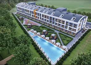 Neue Wohnanlage im Bezirk Lara - Antalya 