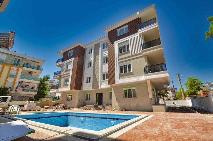Apartment mit 2+1 Pool im Stadtteil Kepez - Antalya