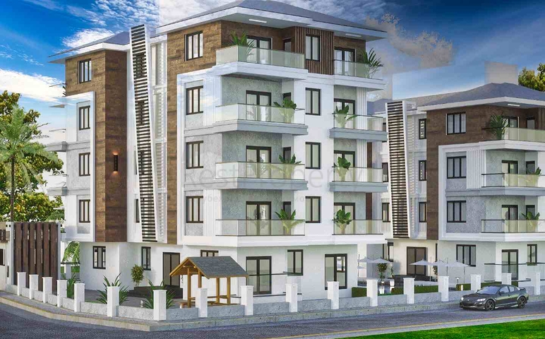 Apartment mit 2+1 Pool im Stadtteil Kepez - Antalya