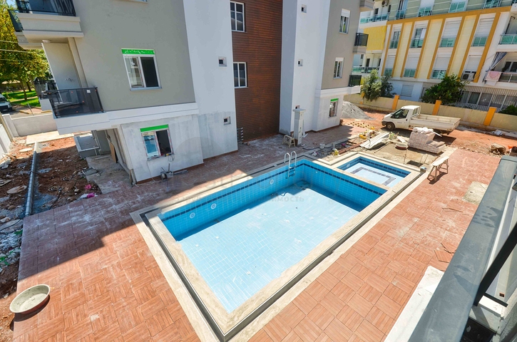 Apartment mit 2+1 Pool im Stadtteil Kepez - Antalya