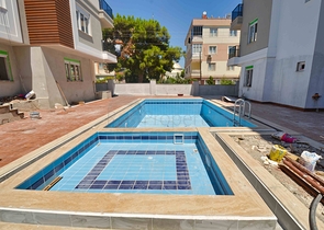 Apartment mit 2+1 Pool im Stadtteil Kepez - Antalya