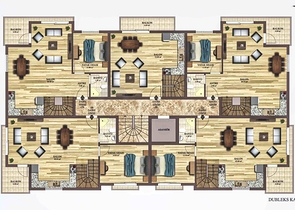 Investitionsprojekt im Wohnbezirk Persimmon - Antalya 