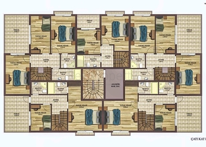 Investitionsprojekt im Wohnbezirk Persimmon - Antalya 