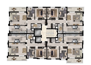 Investitionsprojekt im Wohnbezirk Uschgen - Antalya 