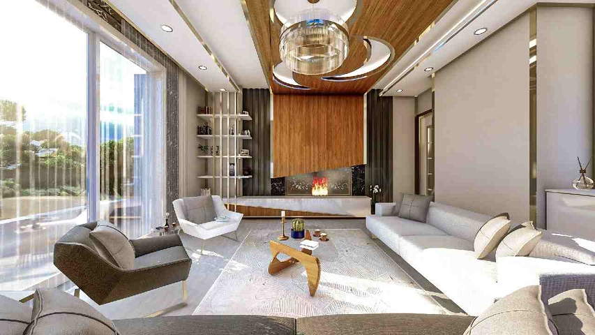 4+2 Duplex-Wohnung im Stadtteil Kepez - Antalya 