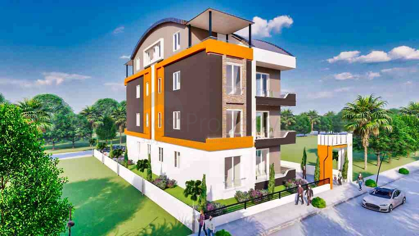 4+2 Duplex-Wohnung im Stadtteil Kepez - Antalya 