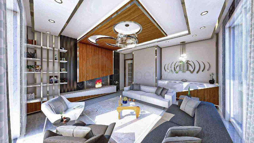 4+2 Duplex-Wohnung im Stadtteil Kepez - Antalya 