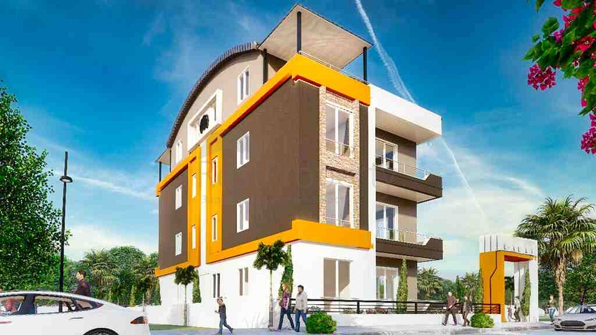 4+2 Duplex-Wohnung im Stadtteil Kepez - Antalya 