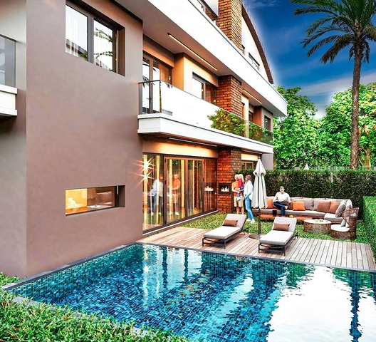 Geräumige 5+1-Villa in der Mall Yusuf - Antalya  Geräumige 5+1-Villa in der Mall Yusuf - Antalya