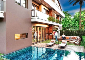 Geräumige 5+1-Villa in der Mall Yusuf - Antalya  Geräumige 5+1-Villa in der Mall Yusuf - Antalya