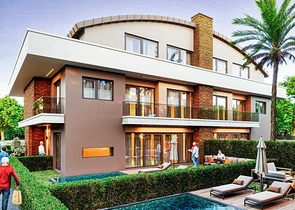 Geräumige 5+1-Villa in der Mall Yusuf - Antalya  Geräumige 5+1-Villa in der Mall Yusuf - Antalya