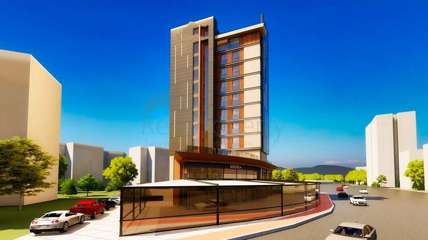 Investitionsprojekt mit Meerblick im Zentrum von Antalya