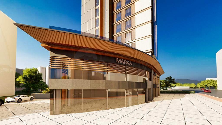 Investitionsprojekt mit Meerblick im Zentrum von Antalya