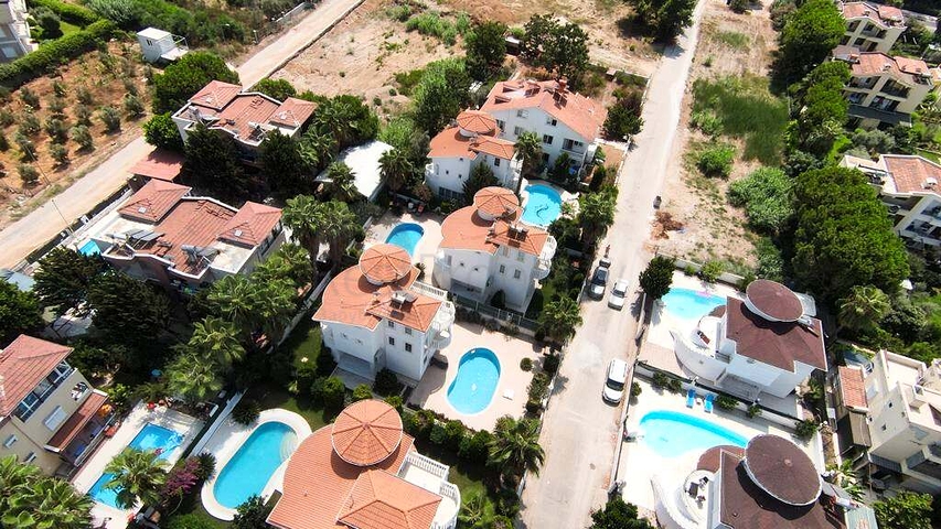 320 m2 große 3+1-Villa in Belek