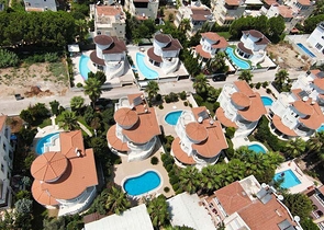 320 m2 große 3+1-Villa in Belek