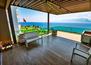 Wohnung mit 5+1 Grundriss in der Wohngegend Lara - Antalya 