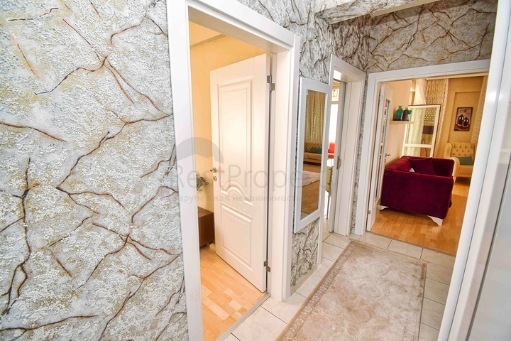 Wohnung mit 3+1 Grundriss in der Wohngegend Lara - Antalya 