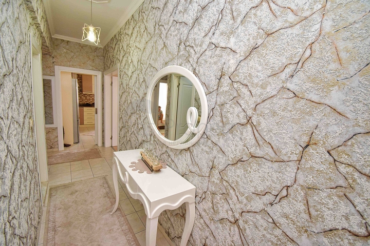 Wohnung mit 3+1 Grundriss in der Wohngegend Lara - Antalya 