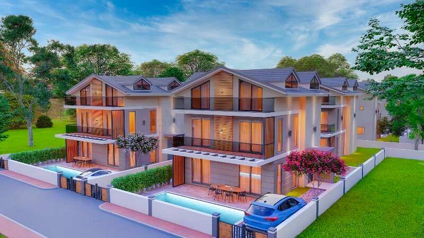 4+1 Wohnung im Stadtteil Fethiye 