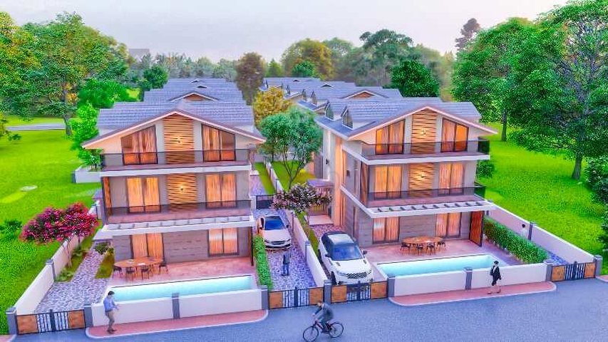 4+1 Wohnung im Stadtteil Fethiye 