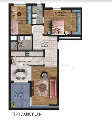 Investitionsprojekt in Altyntaş - Antalya 