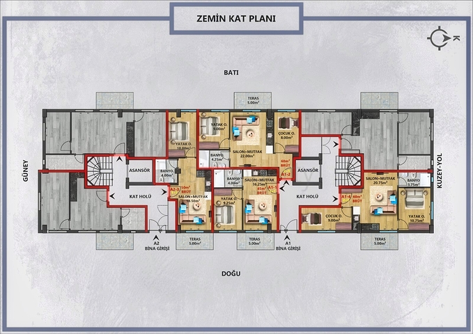Investitionsprojekt im Zentrum von Antalya 