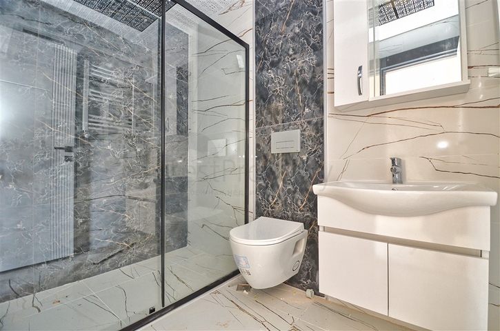 Apartments mit 6+1 Grundriss im Zentrum von Antalya 