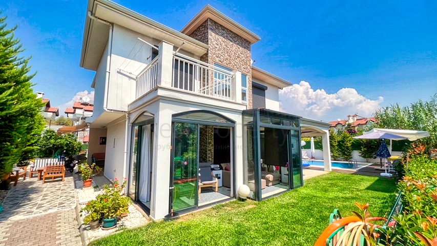 170 m2 große 4+1-Villa in Fethiye - Antalya 