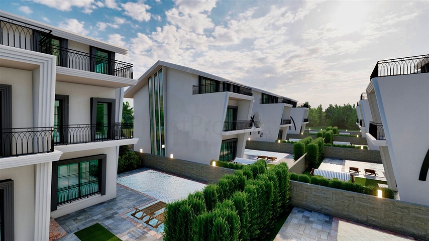 Apartment mit 5+3 Grundrissen in Belek - Antalya 