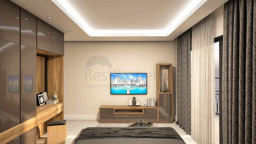 Apartment mit 5+3 Grundrissen in Belek - Antalya 