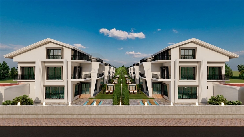 Apartment mit 5+3 Grundrissen in Belek - Antalya 