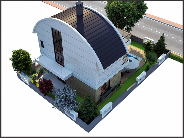 Freistehende 3+1-Villa in Belek - Antalya 